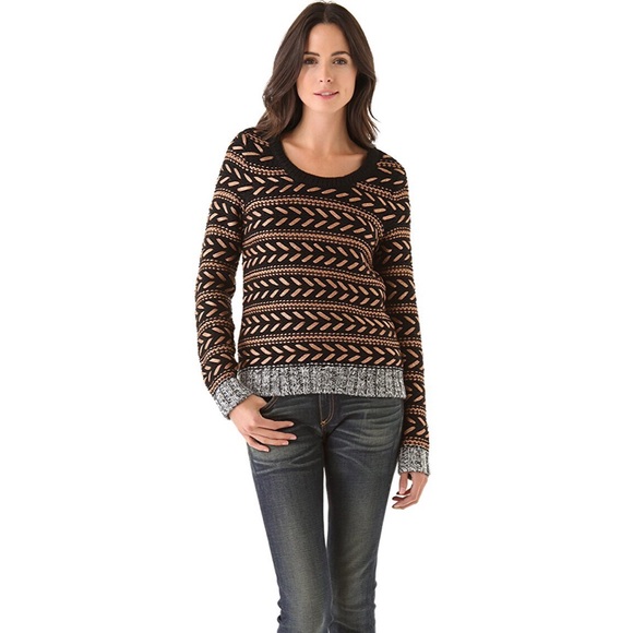 rag and bone metallic sweater
